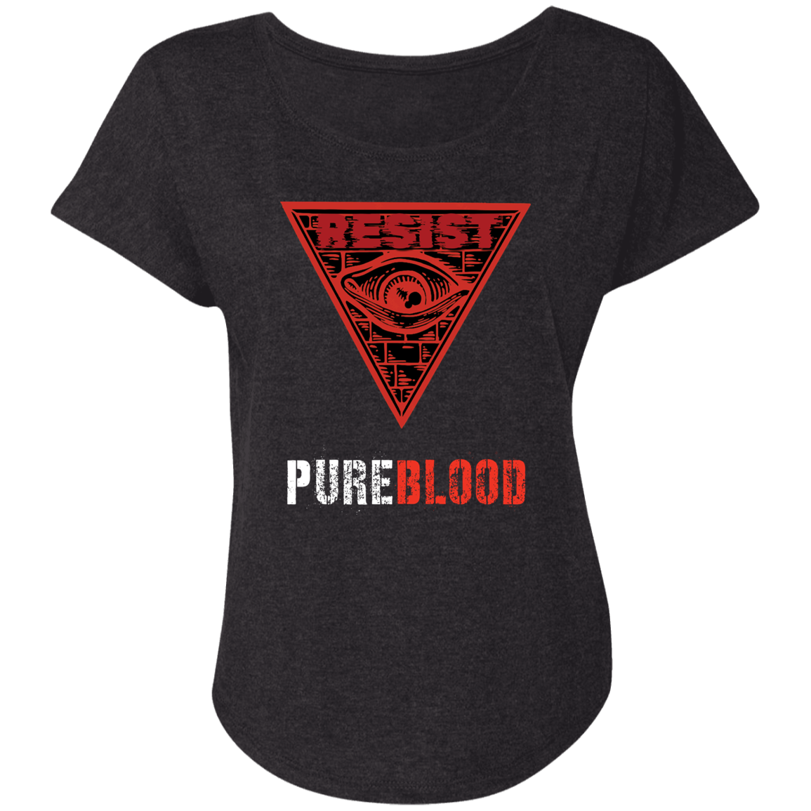 "PureBloods" Ladies' Triblend Dolman Sleeve