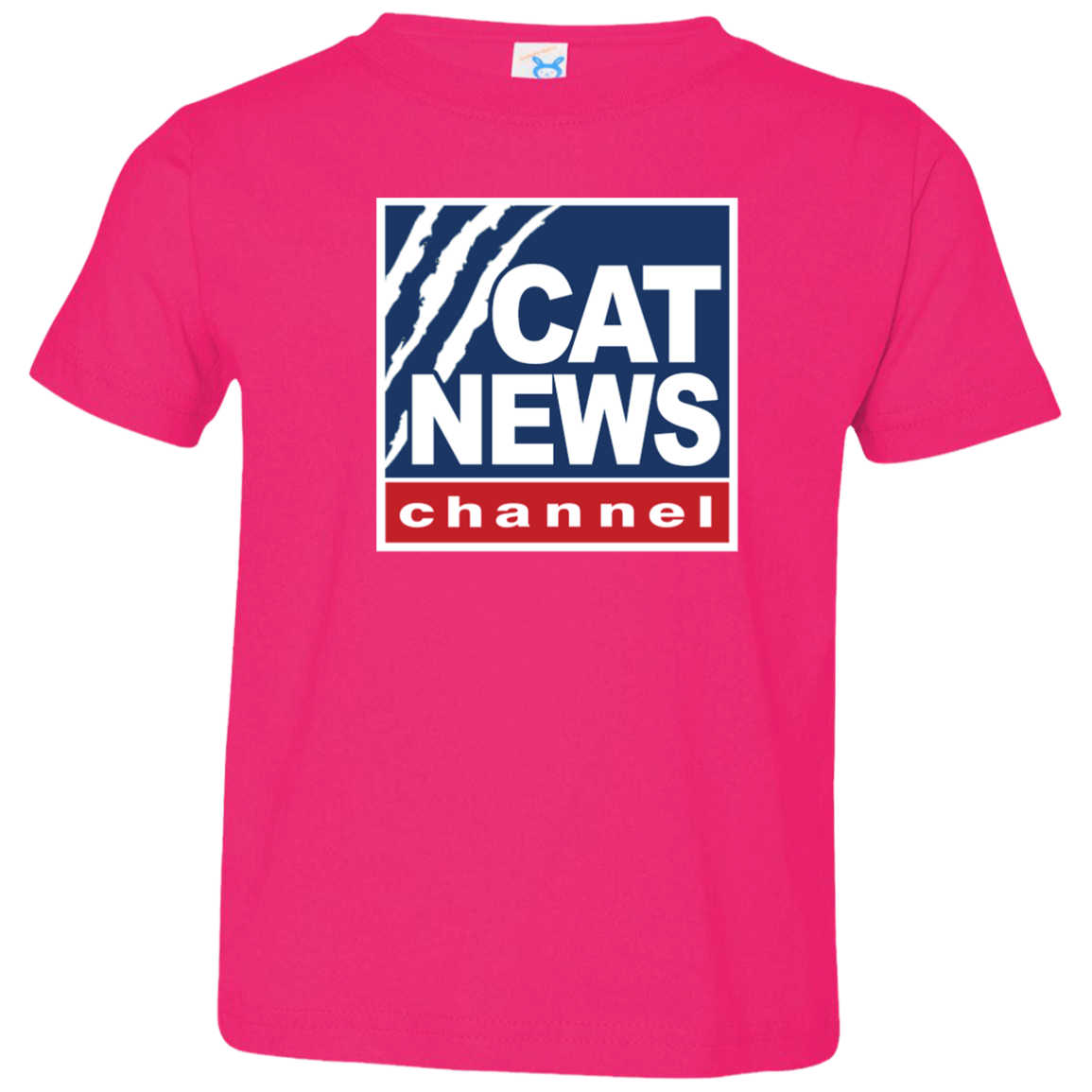 "Cat News" Toddler Jersey T-Shirt