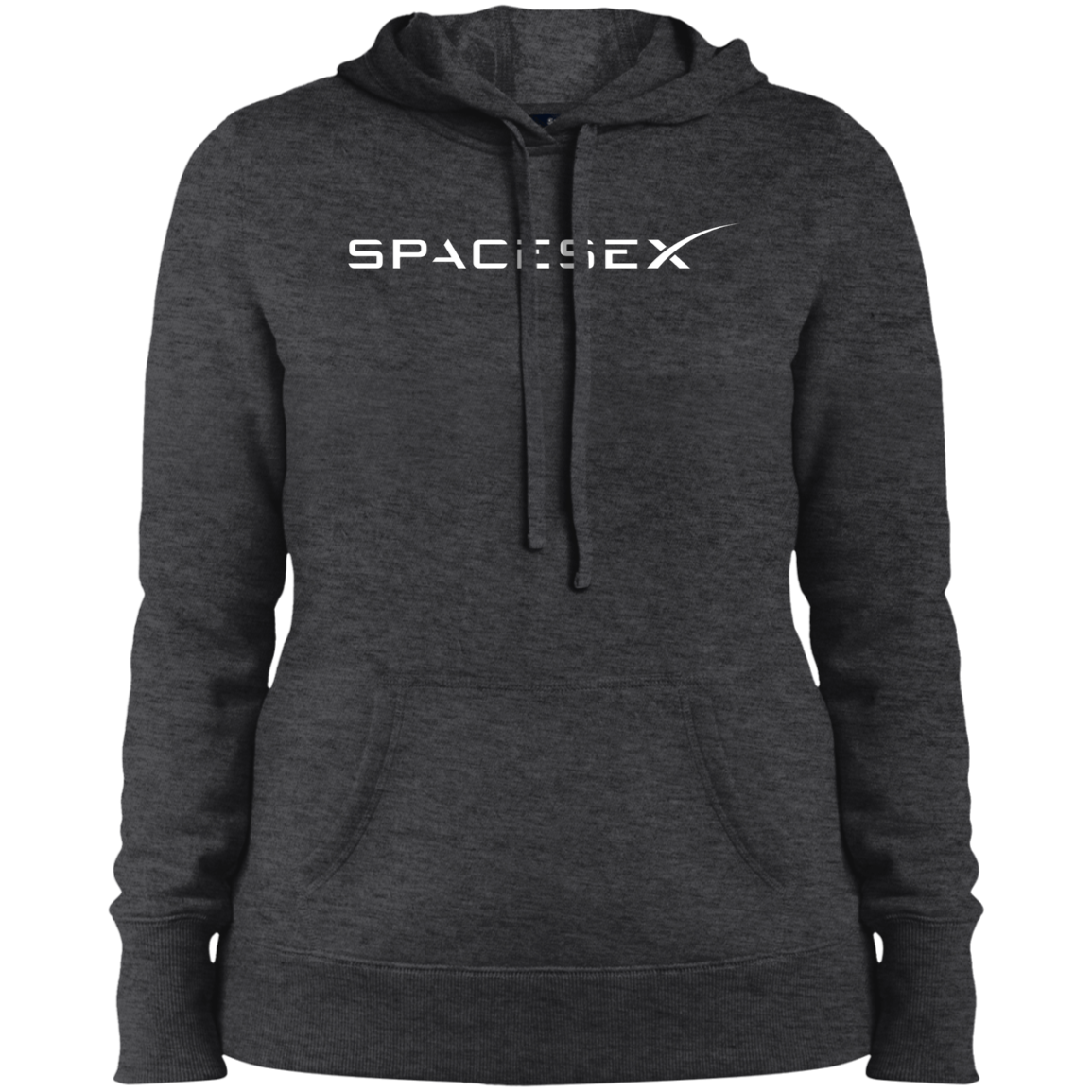 "SpaceseX" Ladies' Pullover Hooded Sweatshirt