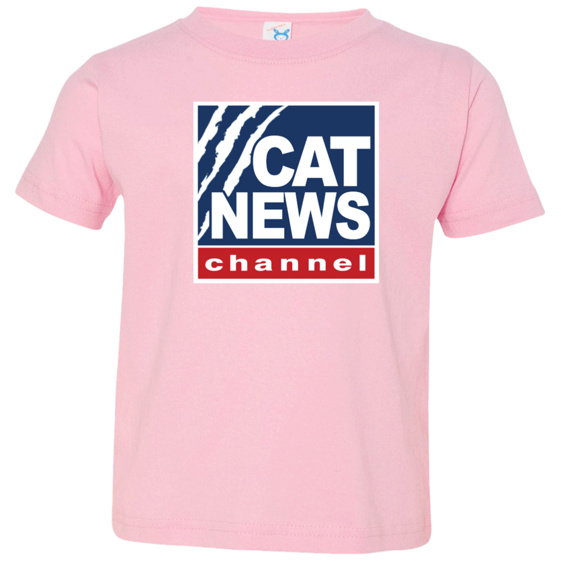 "Cat News" Toddler Jersey T-Shirt