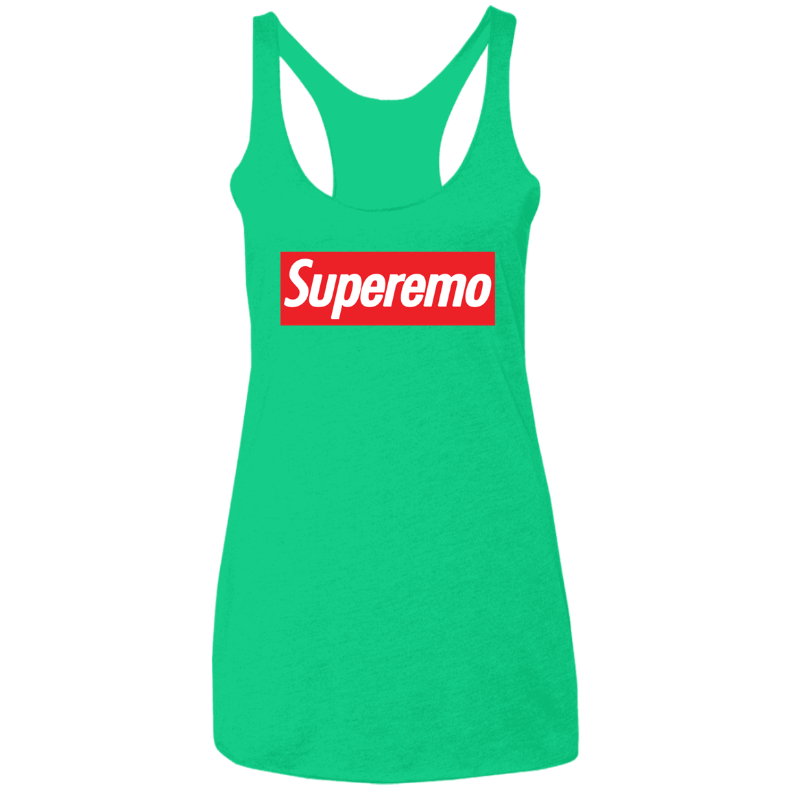 "SuperEmo" Ladies' Triblend Racerback Tank