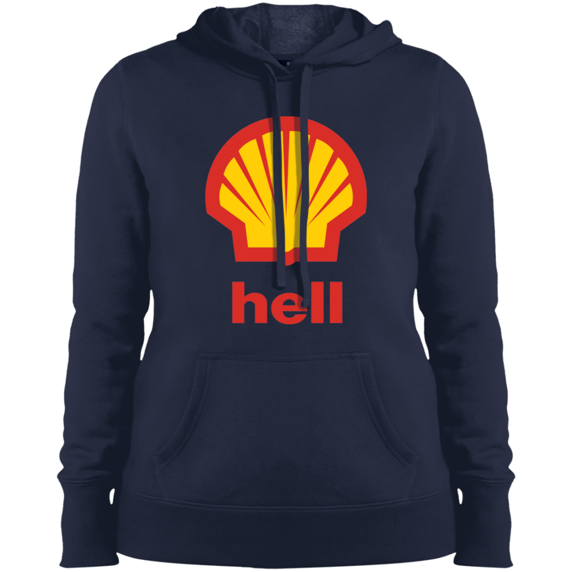 "Gas Hell" Ladies' Pullover Hooded Sweatshirt