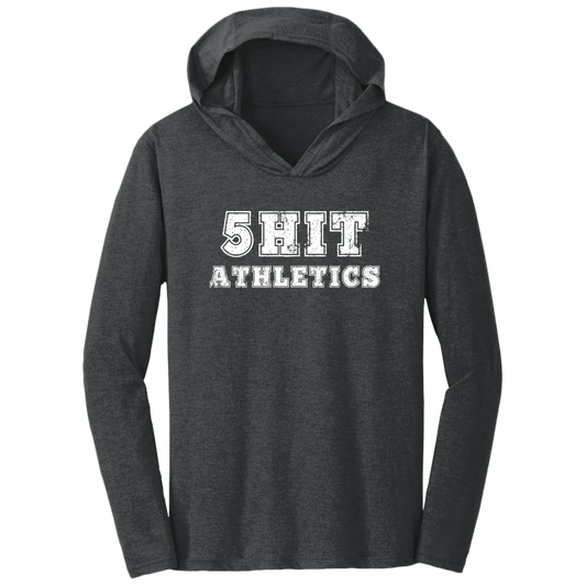 "5-Hit Athletics" Triblend T-Shirt Hoodie