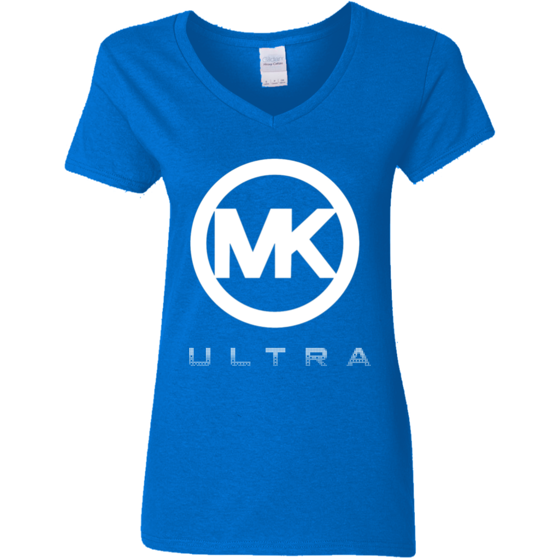 "MK Ultra" Ladies' 5.3 oz. V-Neck T-Shirt