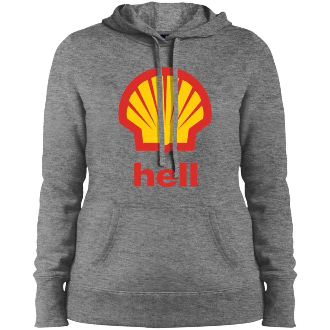 "Gas Hell" Ladies' Pullover Hooded Sweatshirt