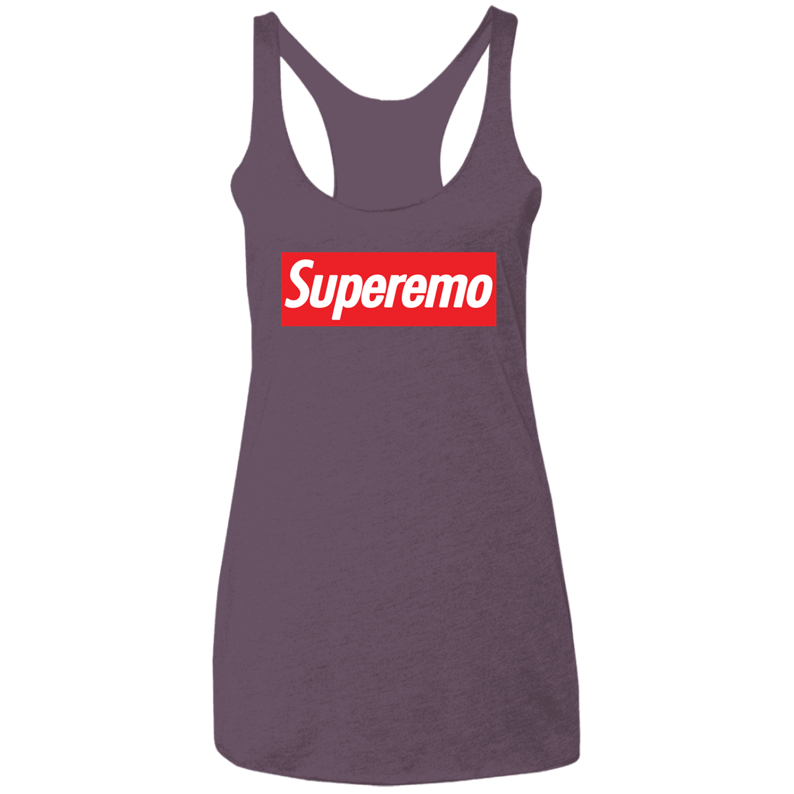 "SuperEmo" Ladies' Triblend Racerback Tank