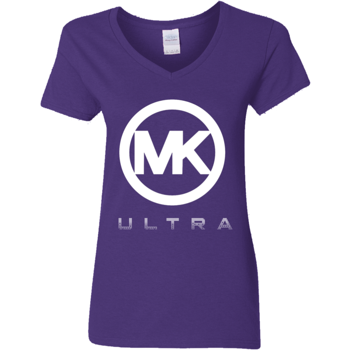 "MK Ultra" Ladies' 5.3 oz. V-Neck T-Shirt