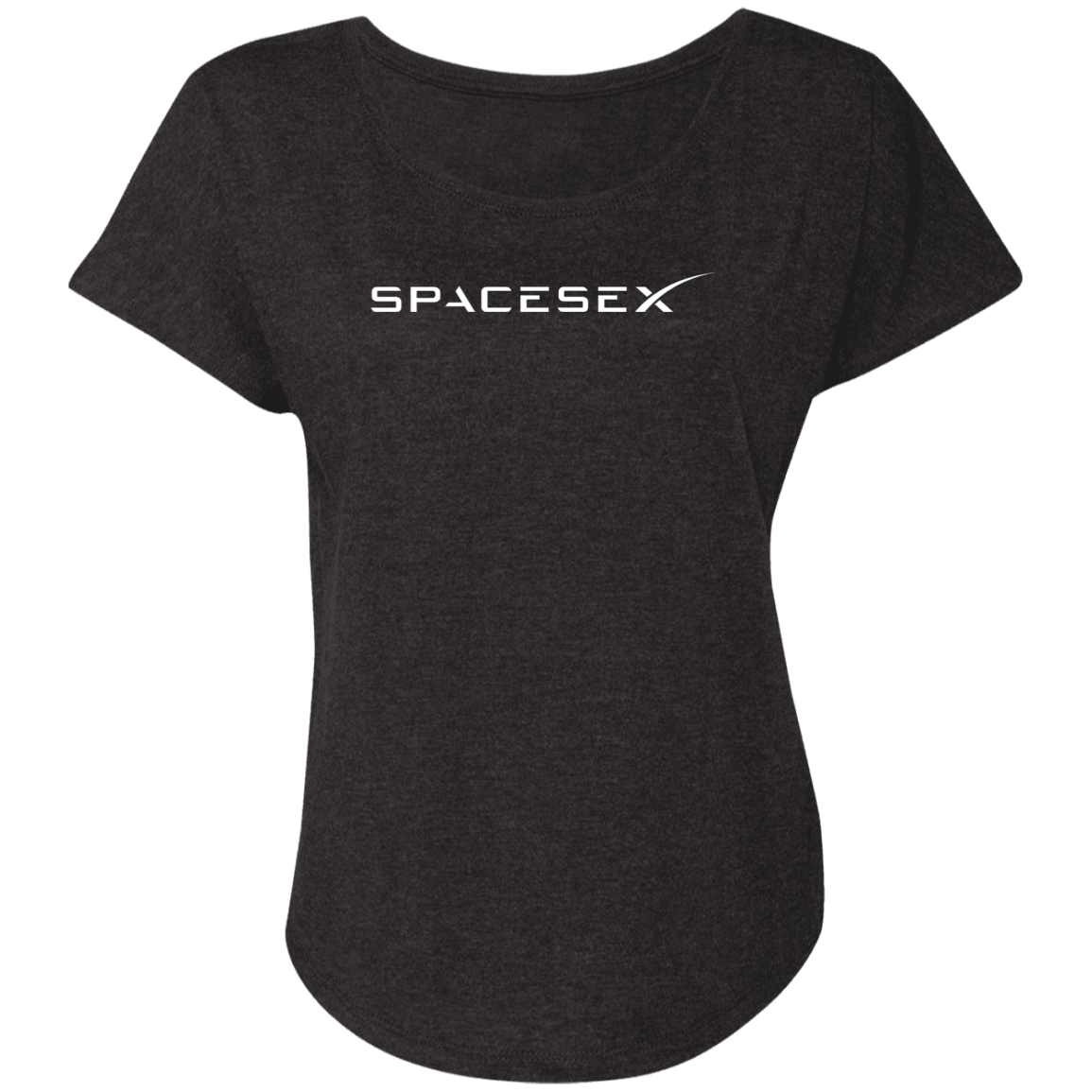 "SpaceseX" Ladies' Triblend Dolman Sleeve