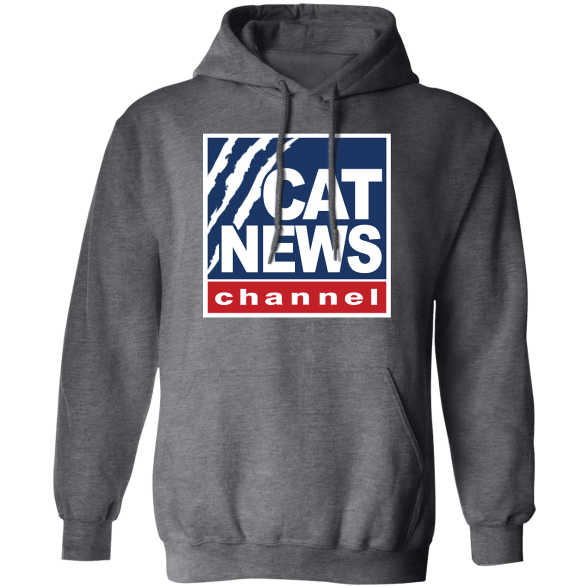 "Cat News" Pullover Hoodie