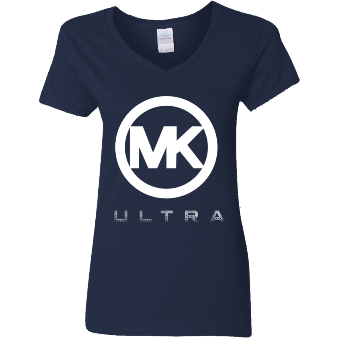 "MK Ultra" Ladies' 5.3 oz. V-Neck T-Shirt