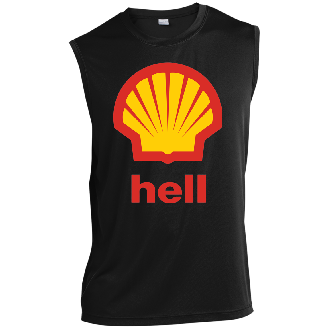 "Gas Hell" Men’s Sleeveless Performance Tee