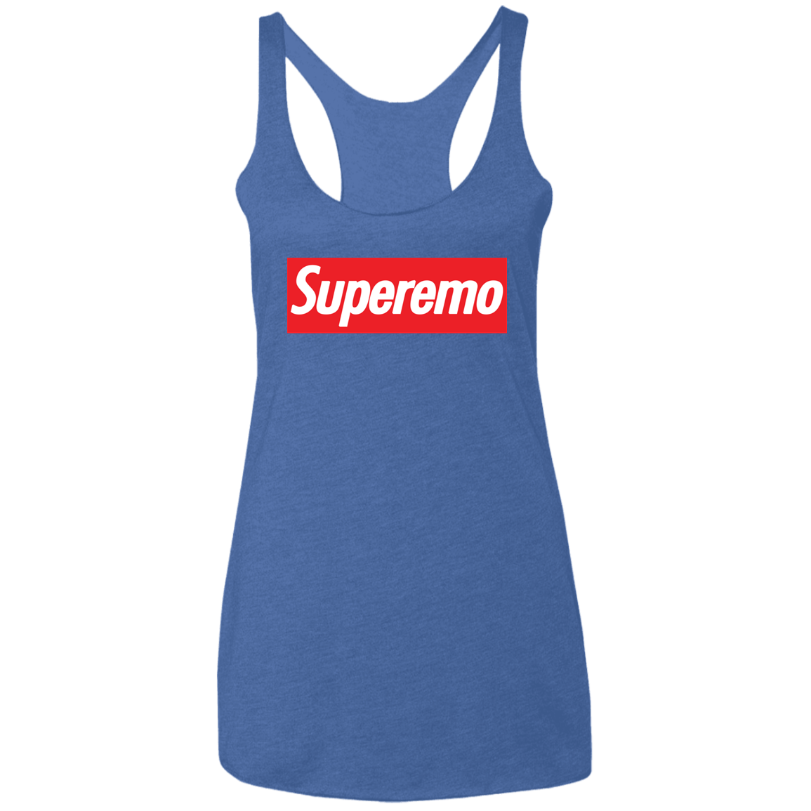 "SuperEmo" Ladies' Triblend Racerback Tank