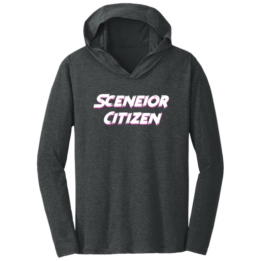 "Sceneior Citizen" Triblend T-Shirt Hoodie