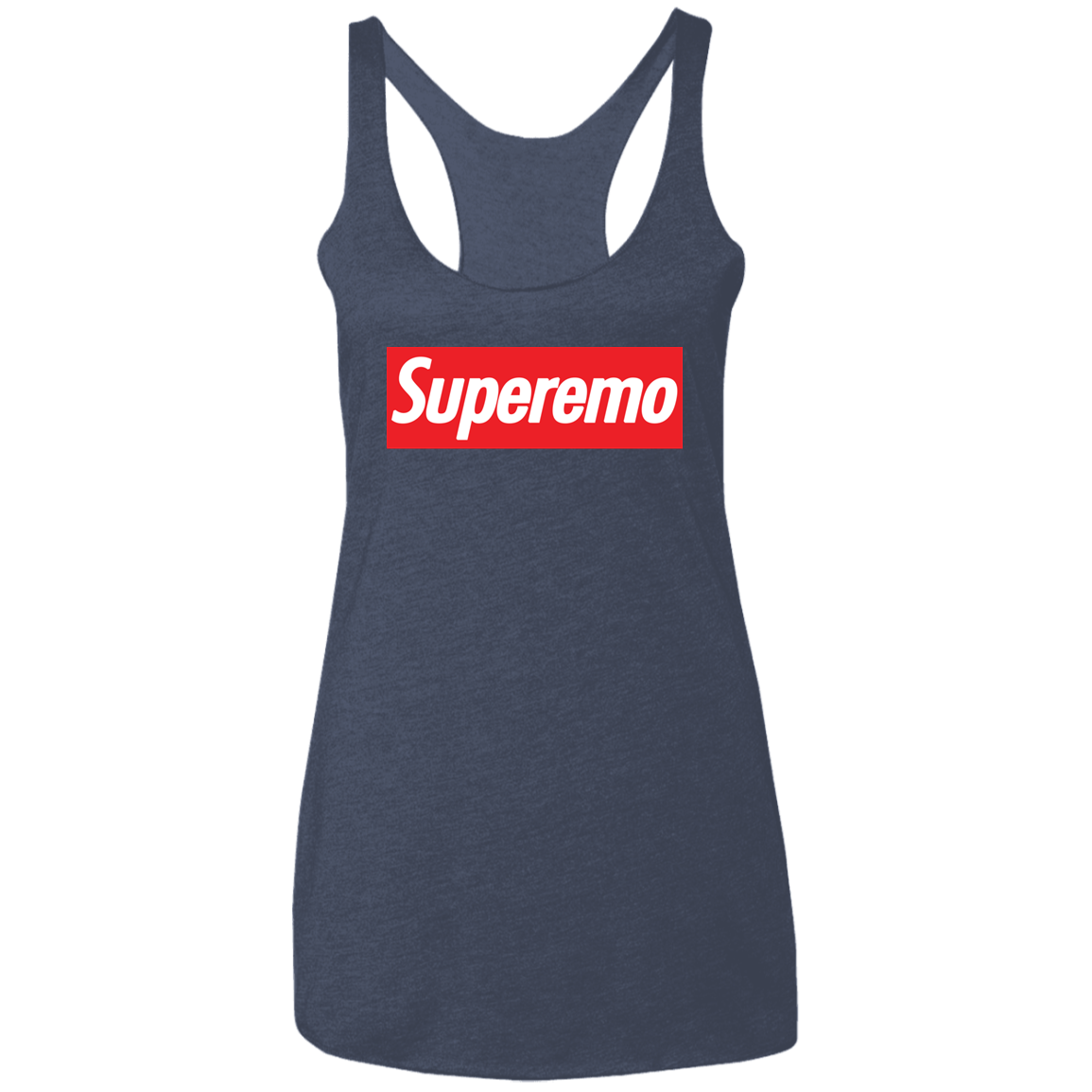 "SuperEmo" Ladies' Triblend Racerback Tank