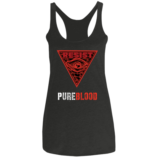 "PureBlood" Ladies' Triblend Racerback Tank