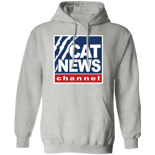 "Cat News" Pullover Hoodie