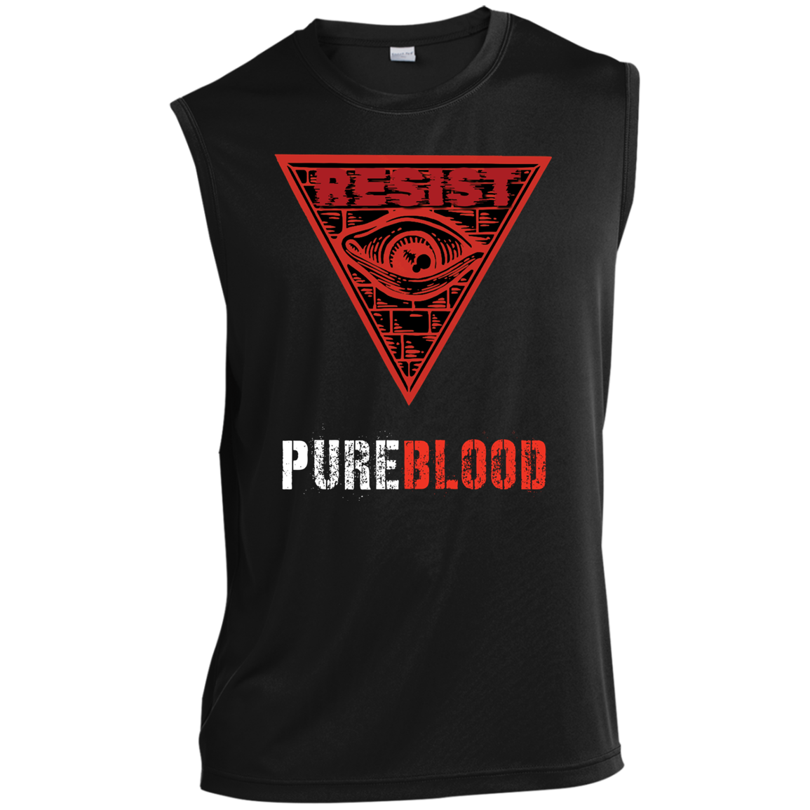 "PureBlood" Men’s Sleeveless Performance Tee